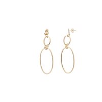 Pendientes Mujer in Oro OVALI LUNGHI GR 3.6